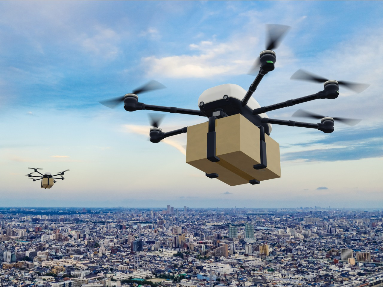 Drones medicines coming trial reality